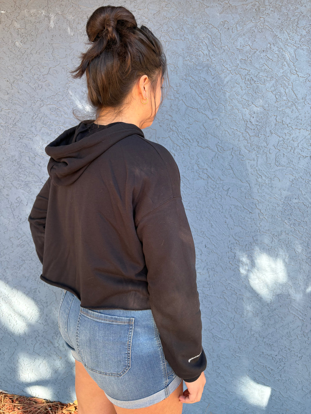 Women’s cropped hoodie